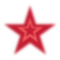 Gradient Blurred Star