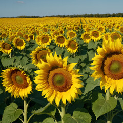 sunflowers in the field