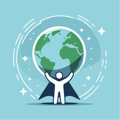 World Earth Day vector image