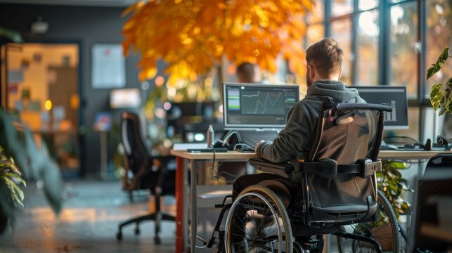 Inclusive workplace with adaptive technology