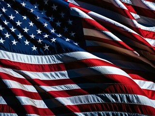 Memorial Day American flag and 
Patriotic