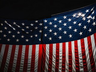 Memorial Day American flag and Patriotic