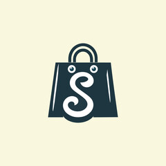 create a shop logo vector icon design-007