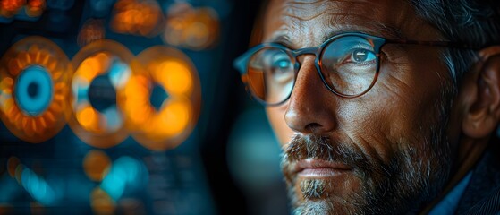 Analyzing Digital Finance Data Graphs to Make Strategic Investment Decisions. Concept Financial analysis, Data interpretation, Investment strategies, Digital finance, Decision-making