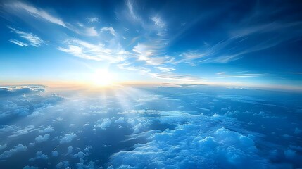 Fototapeta premium Earth's Horizon from Space