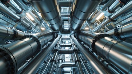 The Maze of Industrial Pipes