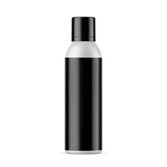 Matte Cosmetic Bottle Mockup Isolated on Background 3D Rendering