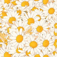 Daisy in the Prime of Life A Symbol of Pure Radiance and Growth