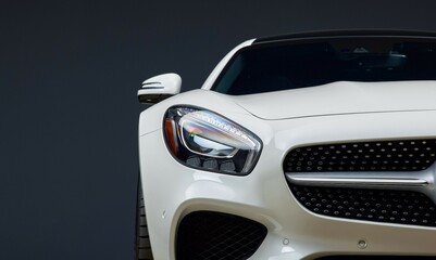 Passenger side headlight
