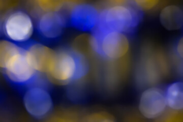 Defocused neon glow. Overlaying highlights. Futuristic abstract LED illumination. Neon colors blur...