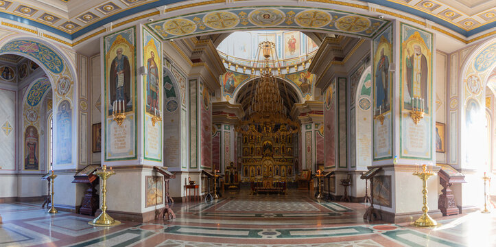 St. Alexander Nevsky Cathedral. Simferopol, Crimea, Russia. 27.02.2024