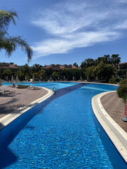 swimming pool in a hotel in Turkey