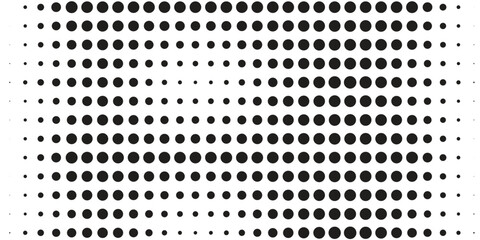 Dot pattern texture, circle halftone dot background black abstract. modern