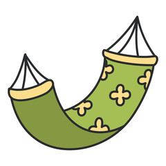 Modern design icon of hammock

