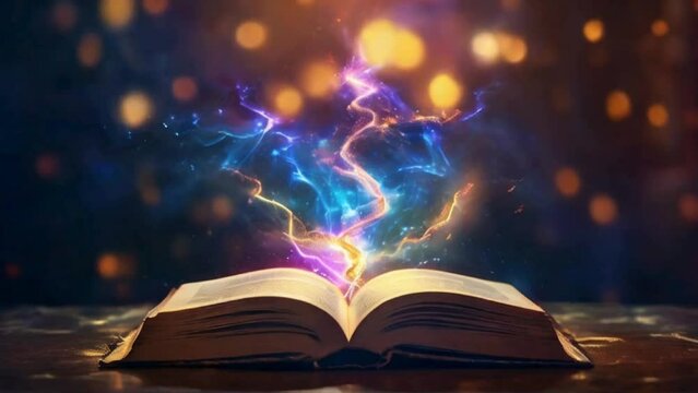  book with light background