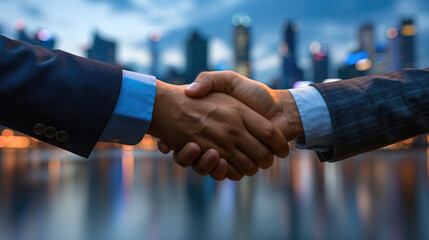 Within the intimate space of the close-up, the handshake becomes a dance of promises, while the contract signing, a blueprint of trust, lays the foundation for a shared future.