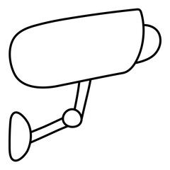 A perfect design icon of cctv camera 

