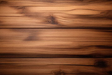 Fototapeta premium Brown wood wall wooden plank board texture background with grains and structures
