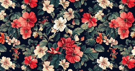random Floral pattern texture