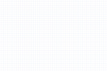School notebook maths pattern. Grid paper background, vector illustration.