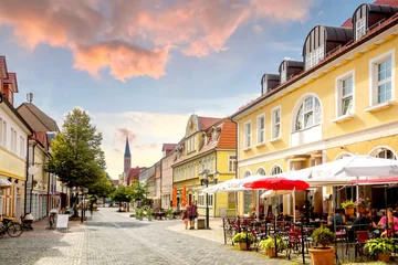 Deurstickers Altstadt, Heilbad Heiligenstadt, Thüringen, Deutschland  © Sina Ettmer