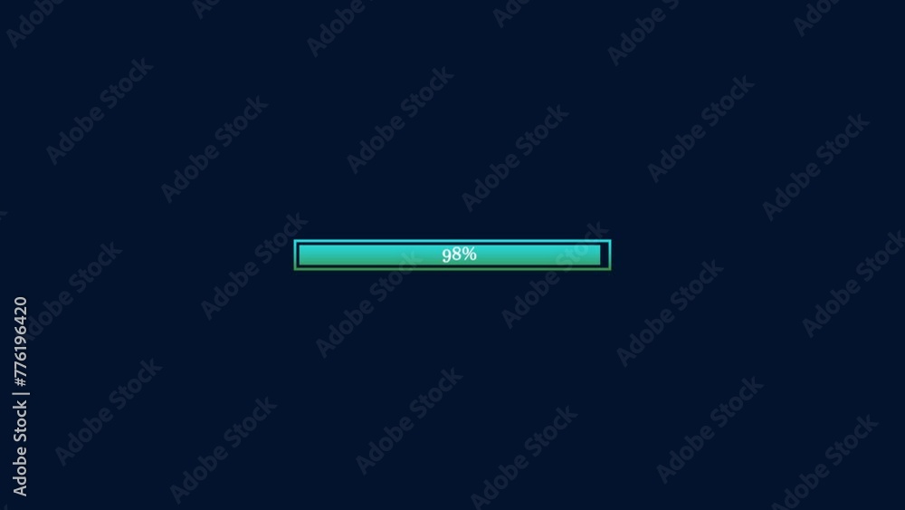 Poster loading bar icon animation .loading concept ,