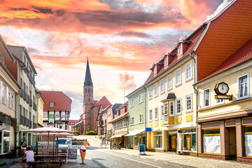 Altstadt, Heilbad Heiligenstadt, Thüringen, Deutschland 