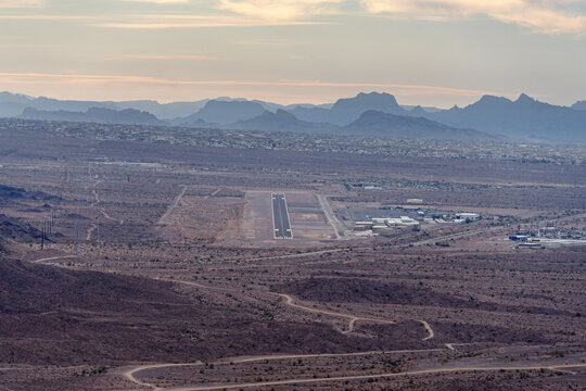 Lake Havasu City Municipal Airport Runway From The Northwest