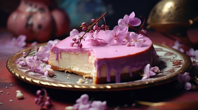cake with candles