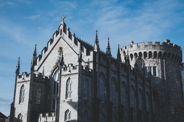 Views of Dublin Castle in Dublin, Ireland