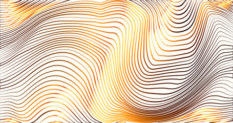abstract wallpaper with wavy lines in shiny colors. featuring an adorable wavy line pattern. shiny visual delight, Line Art