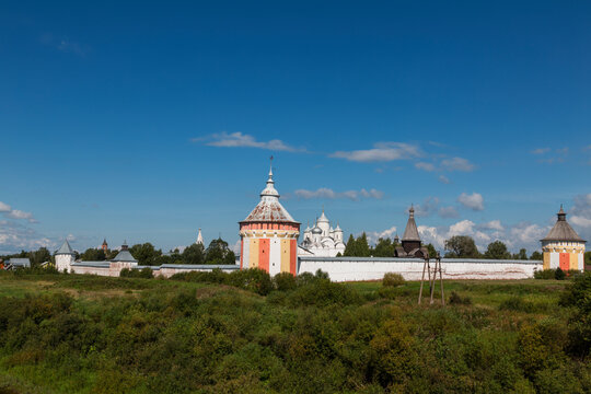 The Spaso-Prilutsky Monastery. The panorama. Vologda, Russia