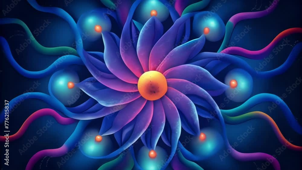 Poster vibrant tendrils reaching out as if seeking connection and alignment illustrating the strong bonds o