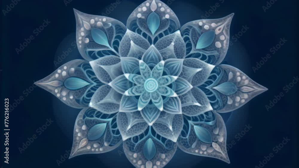 Poster A beautiful array of laceinspired shapes each one uniquely crafted with fine intricate details.