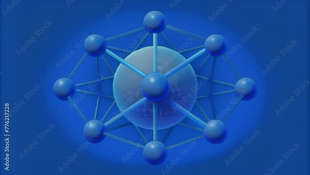 Poster A computergenerated mesh of interconnected points and lines resembling a futuristic blueprint.