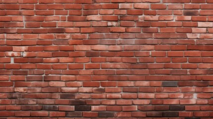 The Texture of Red Brick Wall