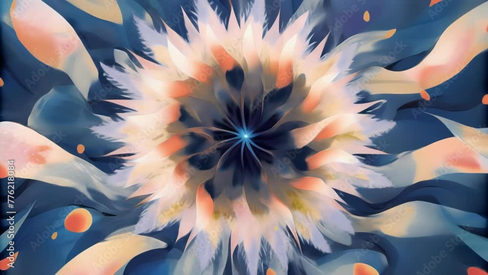 Aufkleber a flurry of random brush strokes forming a chaotic and unpredictable abstract composition.