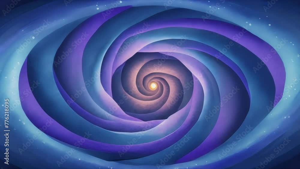 Aufkleber a hypnotic spiral of ones and zeros spinning endlessly and blurring the line between physical and di