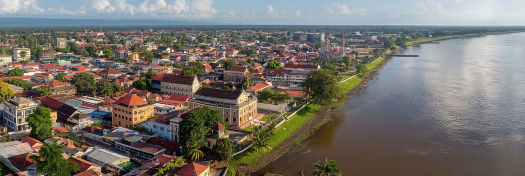 Great City in the World Evoking Paramaribo in Suriname