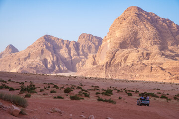 Amazing Wadi Rum desert, Jordan, Middle East