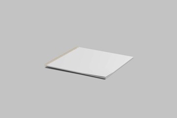 Blank Spiral Notebook 