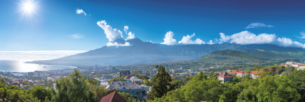 Great City in the World Evoking Saint Denis in R&eacute;union