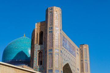 The Bibi Khanym Mosque in Samarkand. - 776230845