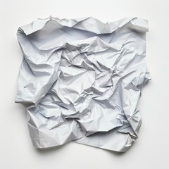 crumpled paper background.