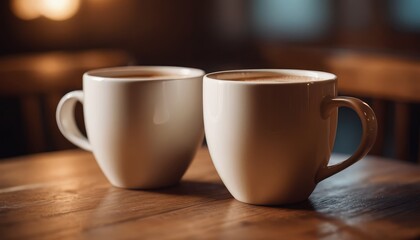 Obraz premium Elevate your brand's presence with our customizable mug mockup