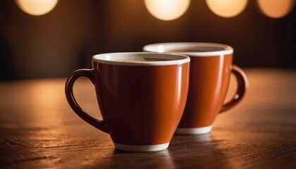 Obraz premium Elevate your brand's presence with our customizable mug mockup