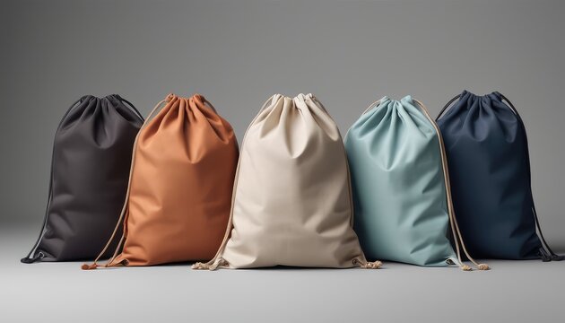 Make a sustainable statement with our branded jute sack mockups. Your logo, enhancing eco-friendly packaging solutions