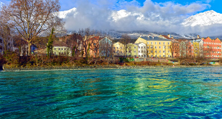Innsbruck (Tirol, Österreich) - obrazy, fototapety, plakaty