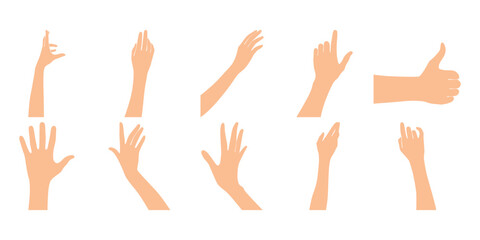 Hand Gesture Illustration
