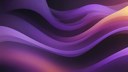 Twisted vibrant gradient blurred of purple colors with smooth movement of the gradient in the frame with copy space. Abstract wide lines halloween animation concept
